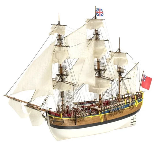 HMS Endeavour Wooden Model 1/50 Scale Artesania Latina 22520
