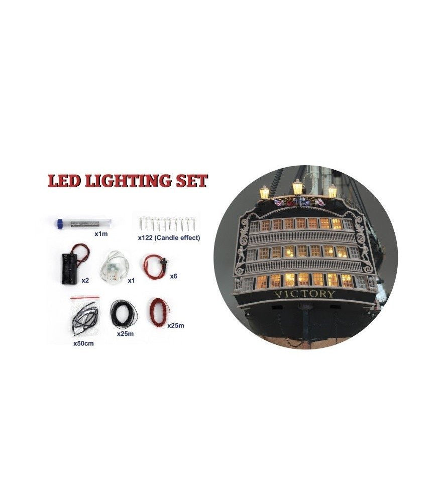 LED Lighting Set for Anatomy of HMS Victory - 1/84 Scale Artesania Latina Art22900LED