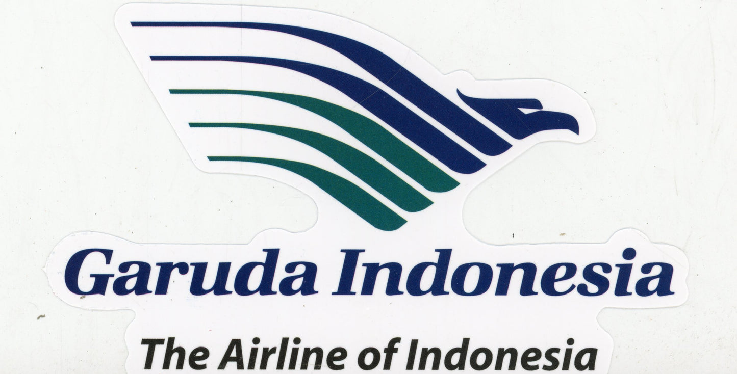 Garuda Indonesia Airlines Sticker - AS18