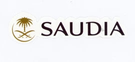 Saudia Sticker - AS25