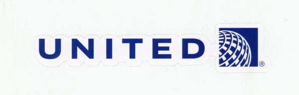 United Airlines Sticker - AS46