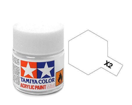 White Gloss Acrylic Paint 23ml Taniya X-2