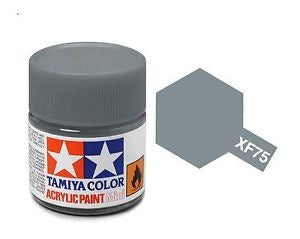Flat IJN Gray Kure Mini Acrylic Paint 10ml Tamiya XF-75