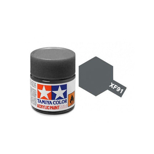 Flat IJN Gray Mini Acrylic Paint 10ml Tamiya XF-91