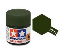 Flat J.N. Green Acrylic Paint 23ml - Tamiya XF-11