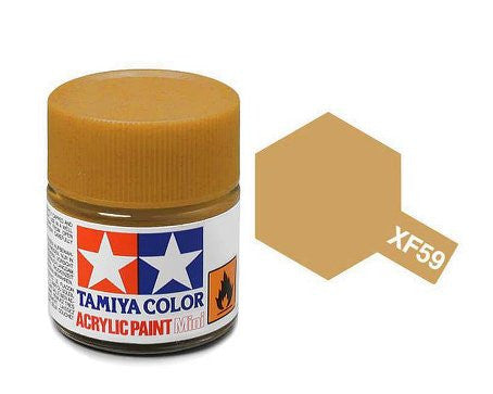 Flat Desert Yellow Acrylic Paint 23ml Tamiya XF-59