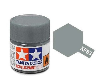 Flat RAF Medium Sea Grey Acryic Paint 10ml Tamiya XF-83