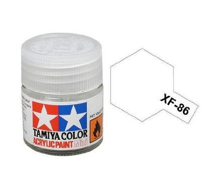 Flat Clear Mini Acrylic Paint 10ml Tamiya XF-86
