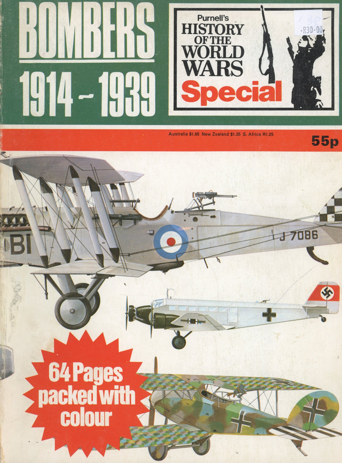 Bombers 1914-1939 - Phoebus Publishing - BOMB1439