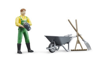 Farmer Figure Set Bruder Toys BRU62610