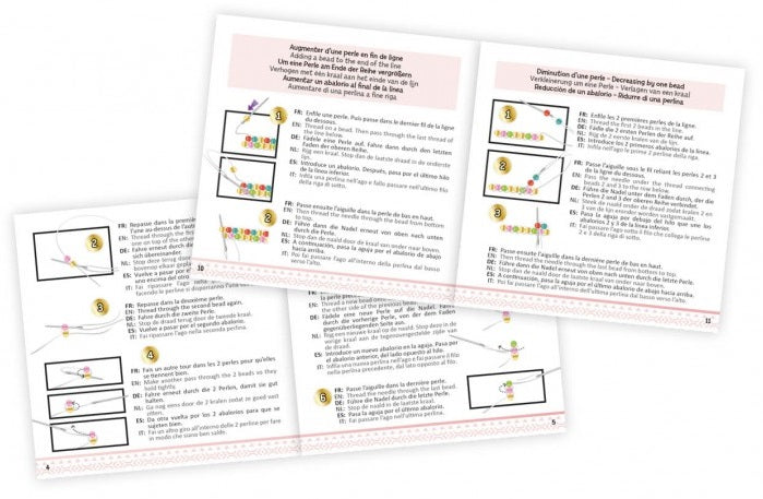 WEAVED (WOVEN) JEWELLERY 8 PCS BUKI BUKBE106