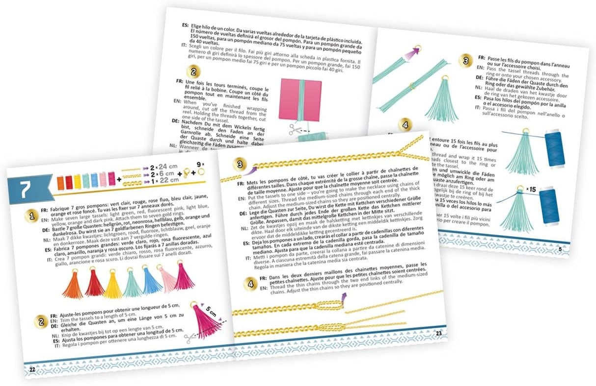 TASSEL JEWELLERY 8 PCS BUKI BUKBE109