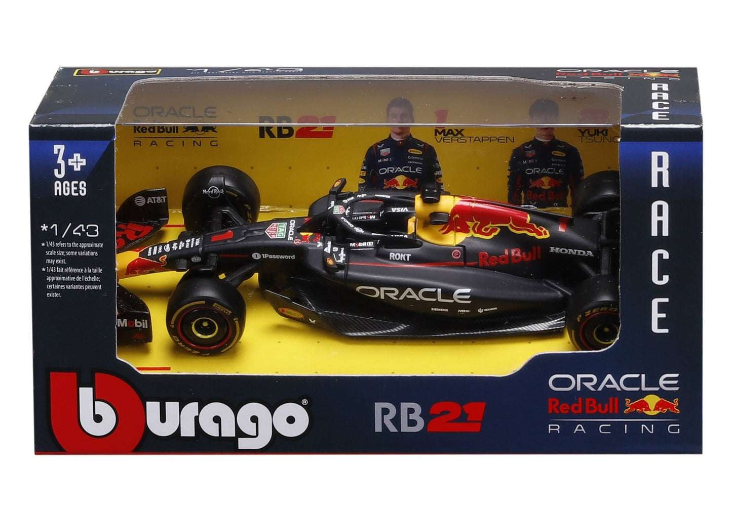 Mercedes-AMG F1 W16 1025 #12 - 1/43 Scale Bburago Bur18-38238-12