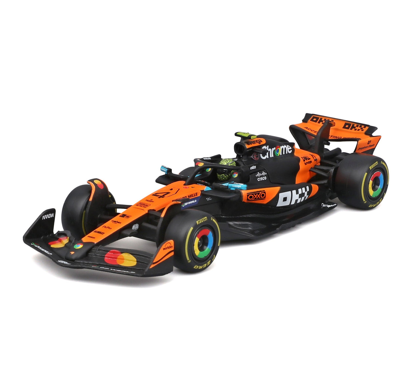 McLaren F1 MCL39 2025 #4 Lando Norris - 1/43 Scale Bburago Bur18-38249-4