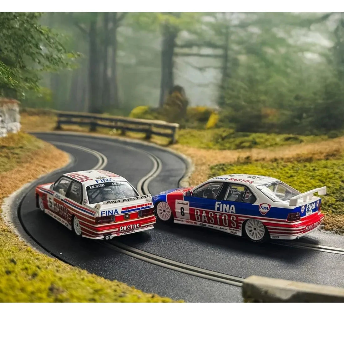 24HRS of SPA BMW Twin Pack - 1/32 Scale - Scalextric - SCAC4587A