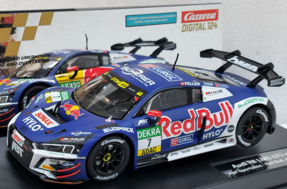 DIGITAL Audi R8 LMS GT3 "Red Bull #7" 2024 1/24 Scale Carrera Car23982