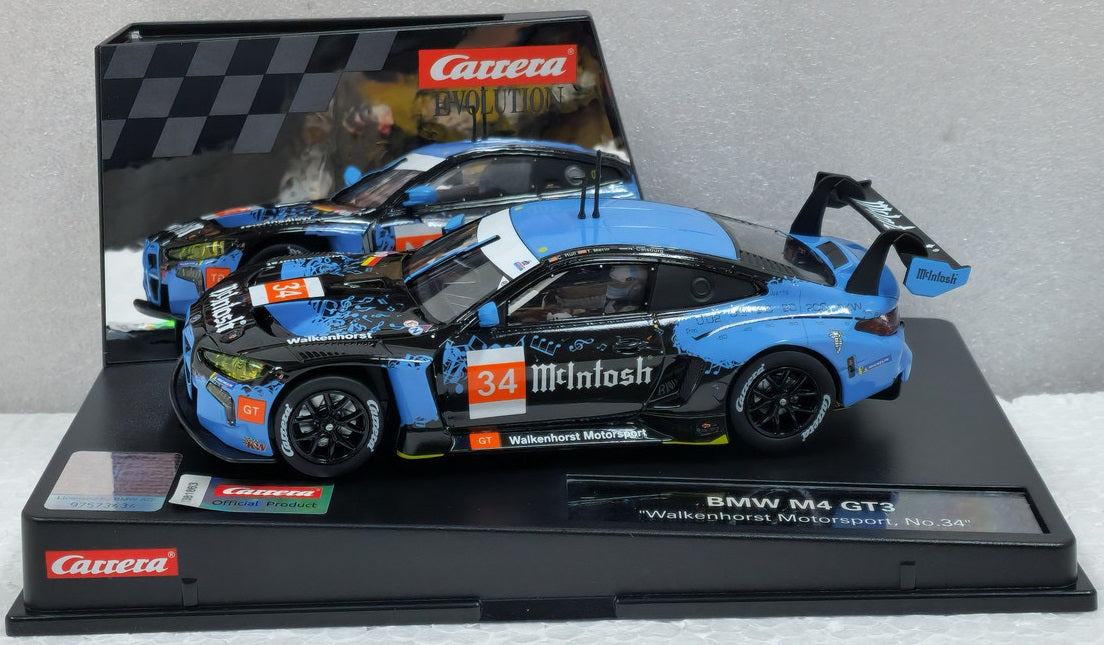 EVO BMW M4 GT3 "Walkenhorst, #34" 24h LM 1/32 Scale Carrera Car27774