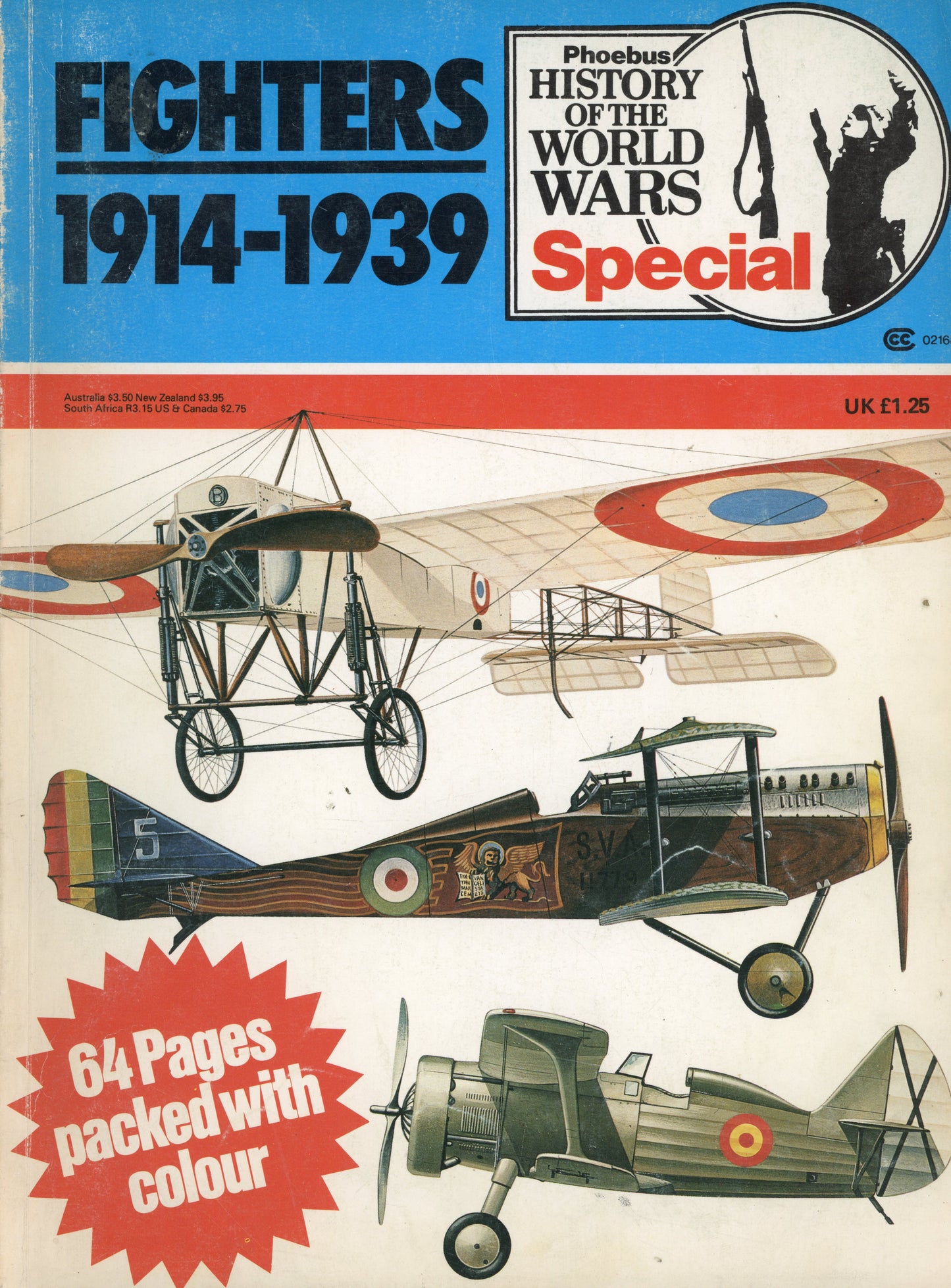 Fighters 1914-1939 - Phoebus Publishing - CC02168