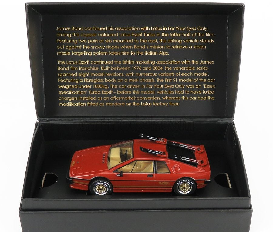 Lotus Esprit Turbo James Bond For your Eyes Only - 1/36 Scale Corgi CC04705
