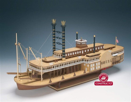 Robert E Lee Paddle Steamer - 1/48 Scale Constructo 80840