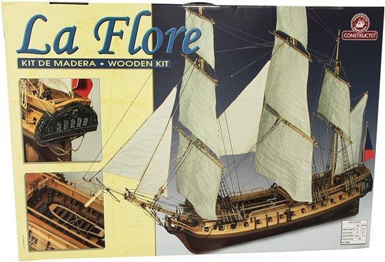 La Flore (including sails) - 1/184 Scale Constructo 80843