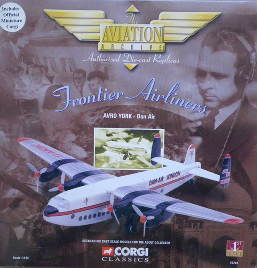 AVRO York Dan Air 1/144 Corgi COR47203