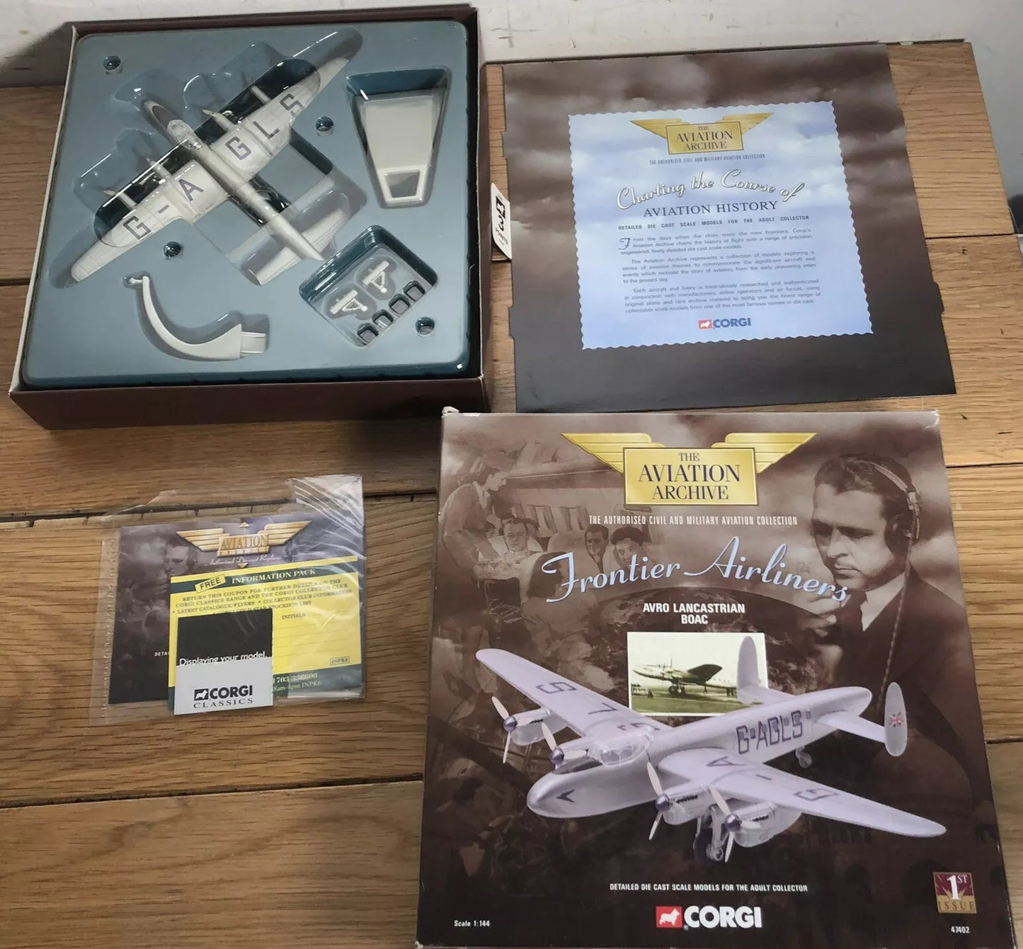 AVRO Lancastrian BOAC 1/144 Scale Corgi COR47402