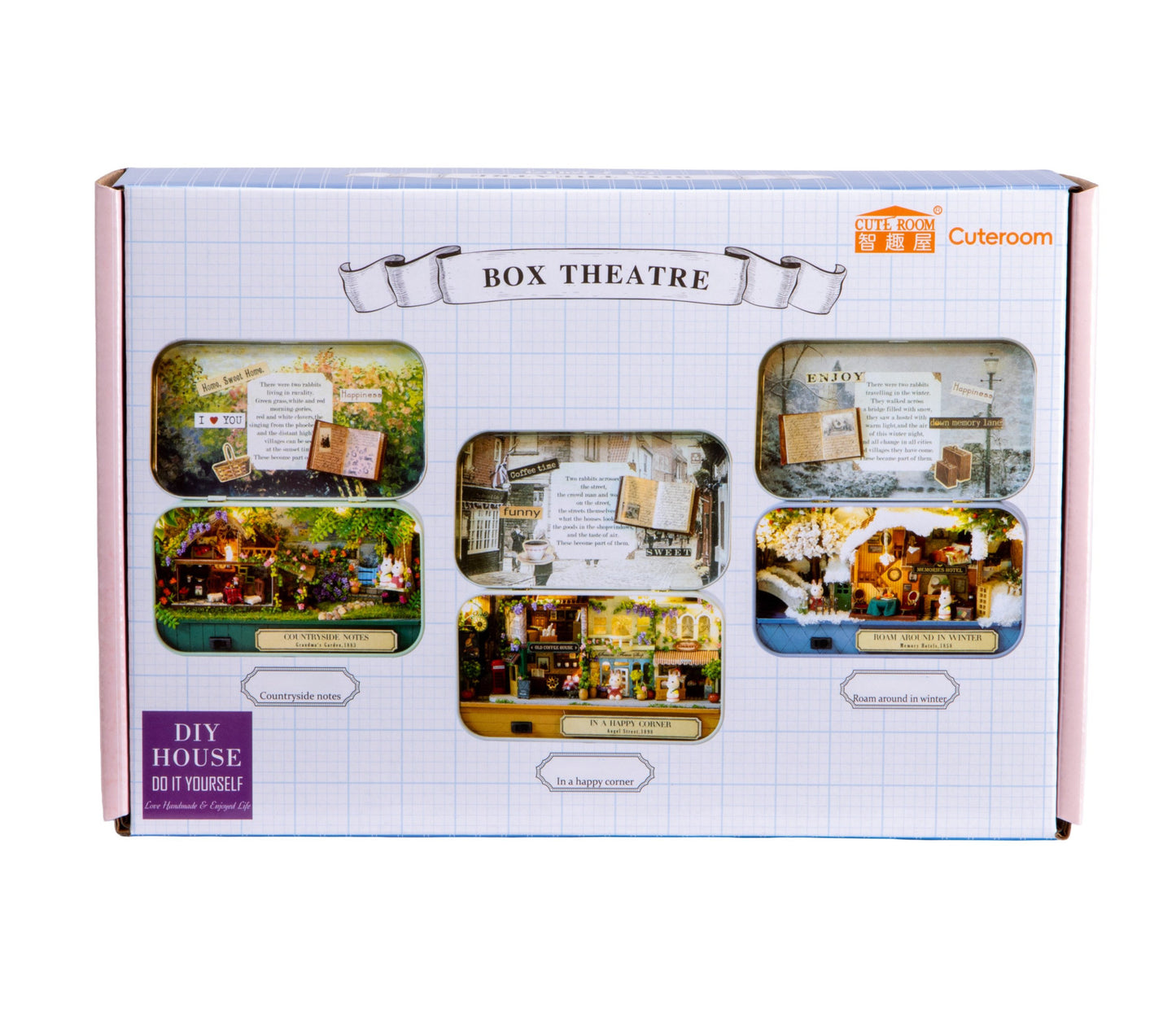 In A Happy Corner Cute Room Dollhouse CR4005