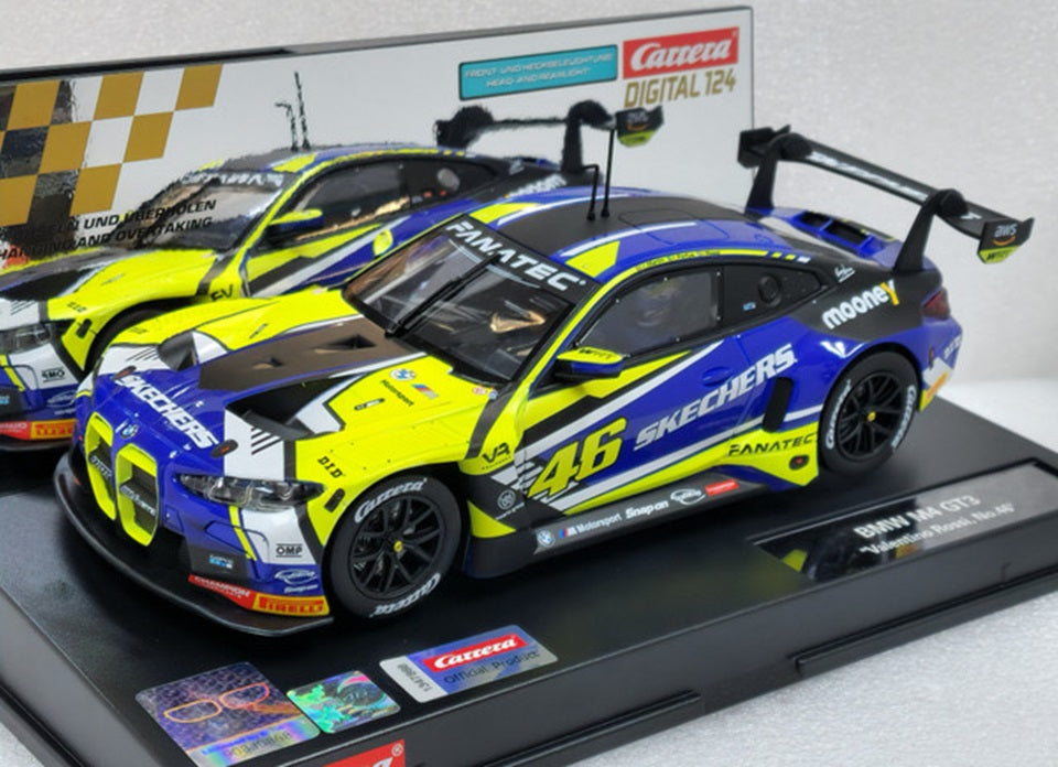 DIGITAL BMW M4 GT3 "Valentino Rossi, #46" 1/24 Scale Carrera Car23969