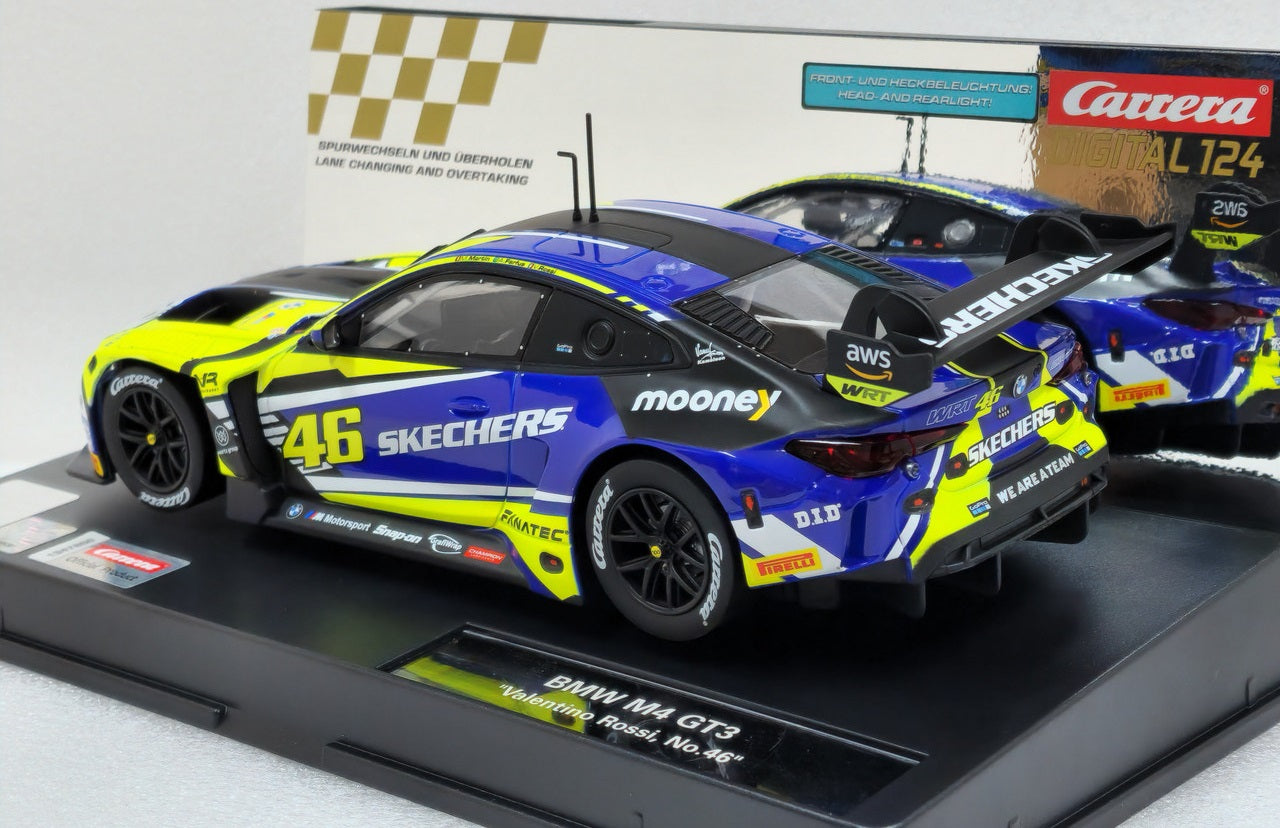 DIGITAL BMW M4 GT3 "Valentino Rossi, #46" 1/24 Scale Carrera Car23969