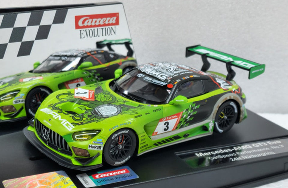 EVO Mercedes-AMG GT3 Evo "#3" 24H N-ring 1/32 Scale Carrera Car27776