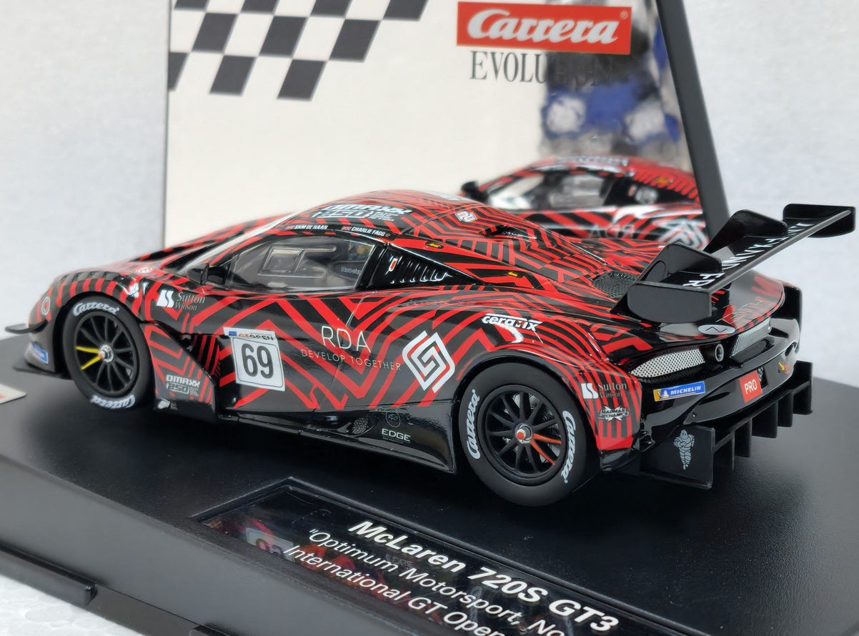 EVO McLaren 720S GT3 "Optimum, #69" GT Open 2023 1/32 Scale Carrera Car27781