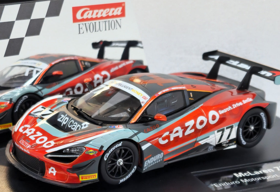 EVO McLaren 720S GT3 "Enduro, #77" British GT 2023 1/32 Scale Carrera Car27782