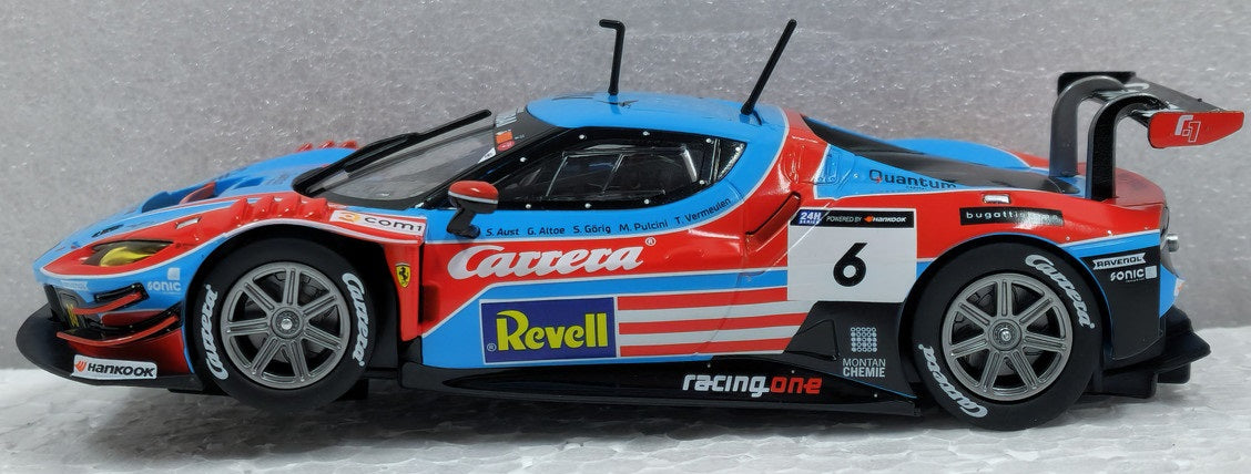 EVO Ferrari 296 GT3 "Carrera, #20" 24H Dubai 1/32 Scale Carrera Car27800