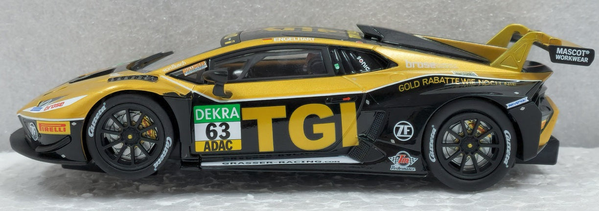 EVO Lamborghini Huracán GT3 Evo2 #63 DTM 2024 1/32 Scale Carrera Car27814