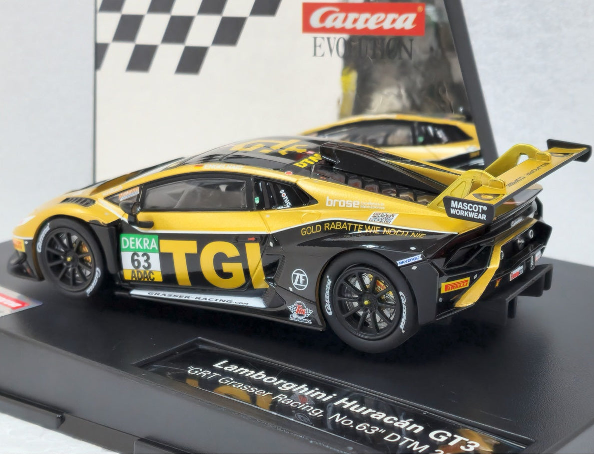 EVO Lamborghini Huracán GT3 Evo2 #63 DTM 2024 1/32 Scale Carrera Car27814