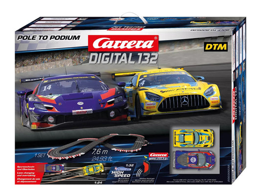 DIGITAL Pole to Podium 7.6m Set 1/32 Carrera 30038