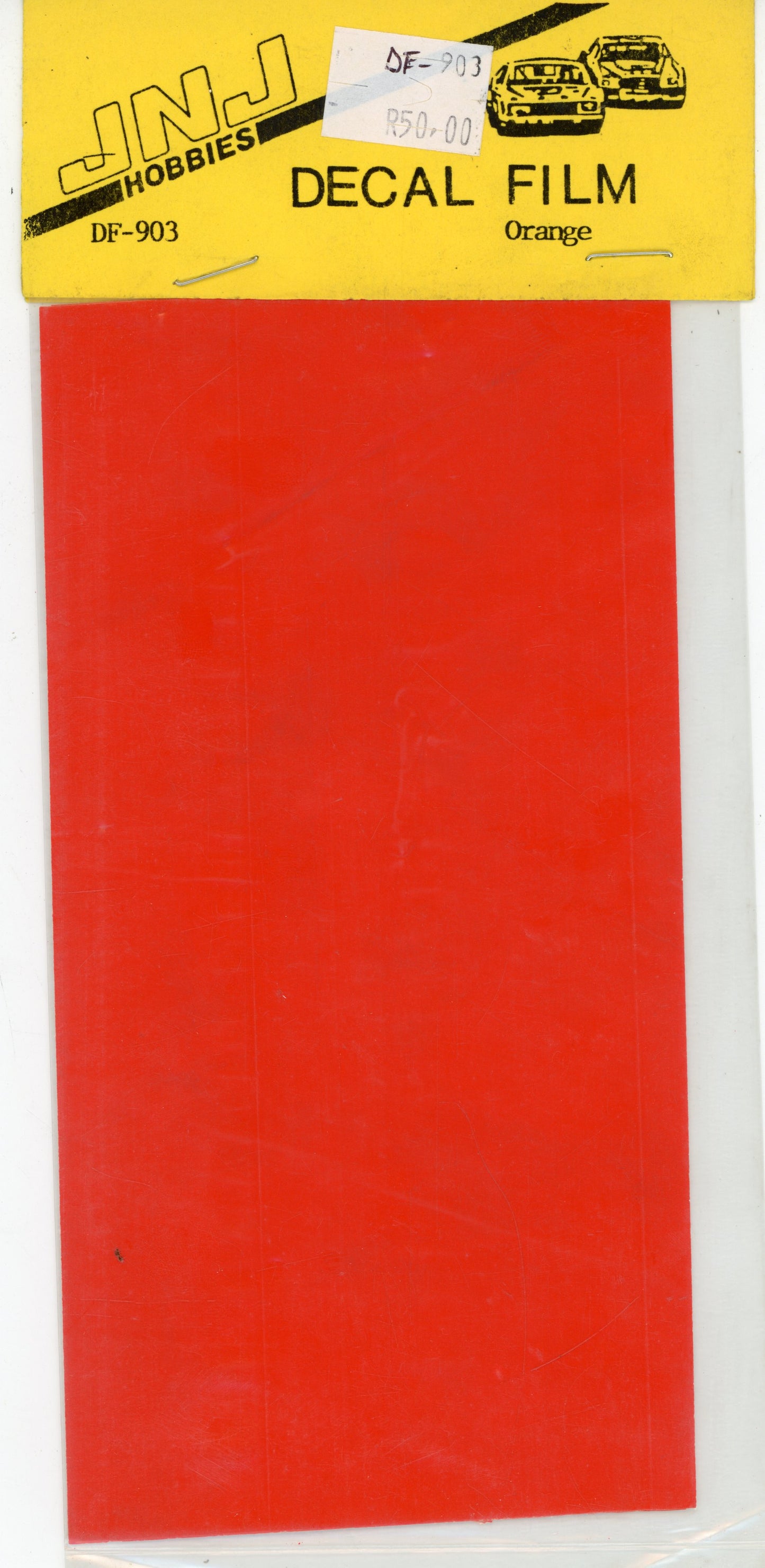 Orange Decal Trim Film - JNJ Hobbies DF-903