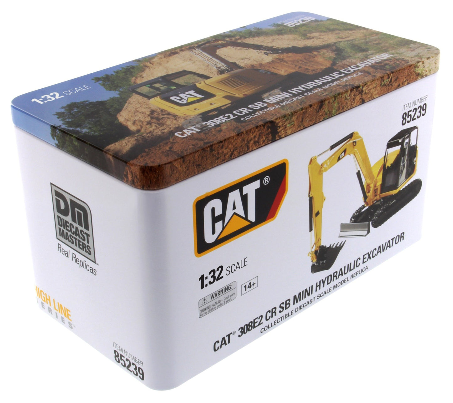 CAT 3308E2 CXR SB Mini Hydraulic Excavator - 1/32 Scale Diecast Masters DM85239