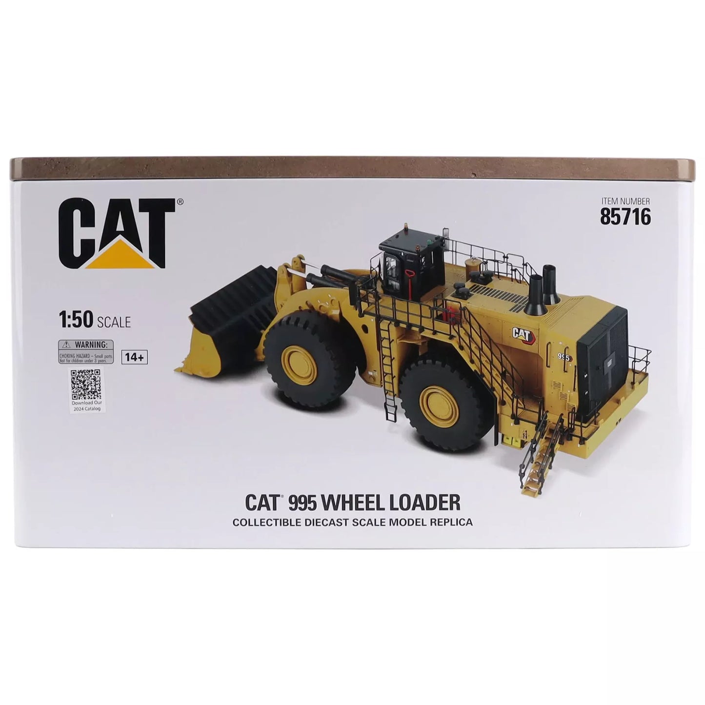 CAT 995 Large Wheel Loader - 1/50 Scale Diecast Masters DM85716