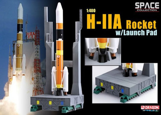 H-IIA Rocket w/Launch Pad 1/400 Scale Dragon Wings DW56327