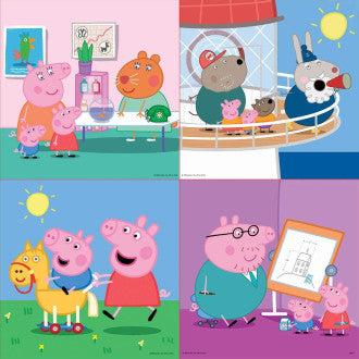 Peppa Pig (12, 16, 20, 25 Pieces) Educa Puzzle - EDU16817