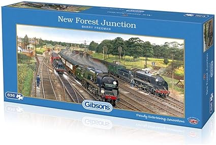 New Forest Junction - 636 Piece Gibson Puzzles GIB4018