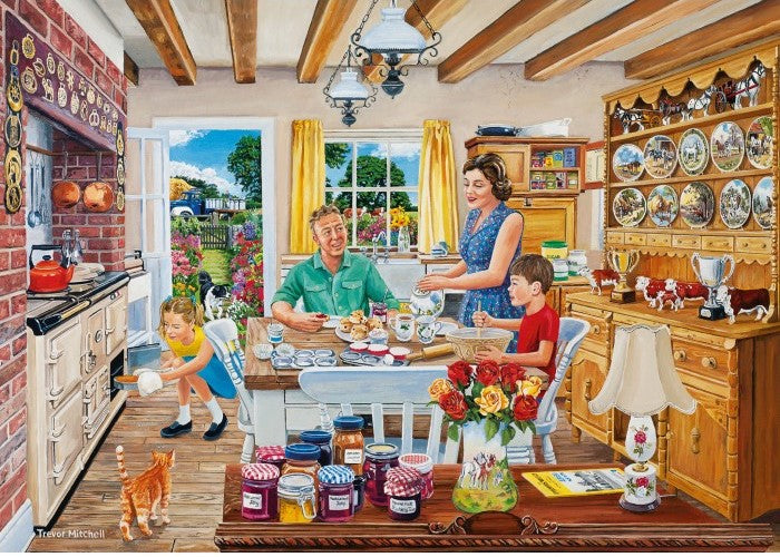 The Farmer's Rounds - Four 500 Piece Gibson Puzzles GIB5055