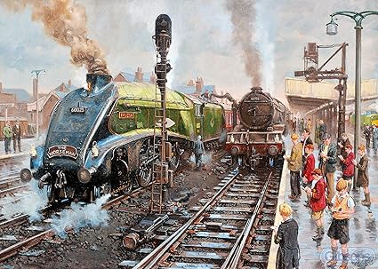 Spotters at Doncaster - 1000 Piece Gibson Puzzles GIB6317