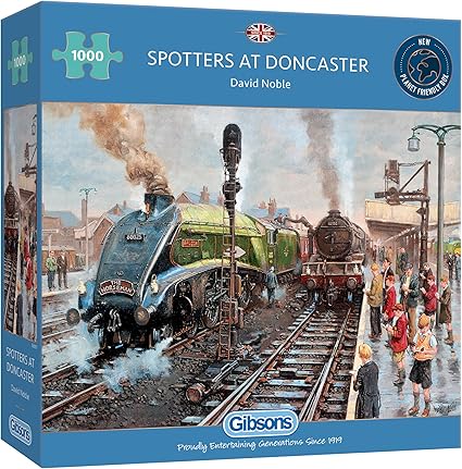 Spotters at Doncaster - 1000 Piece Gibson Puzzles GIB6317