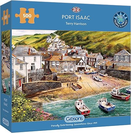 Port Isaac - 500 Piece Gibson Puzzles GIB892