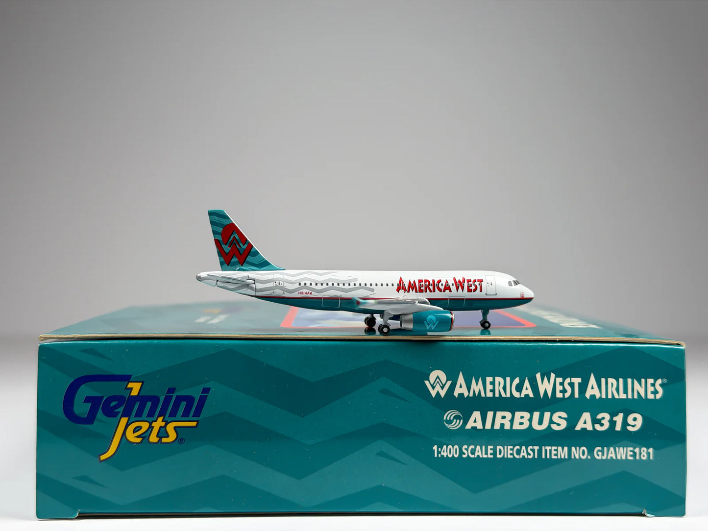 Airbus A319 America West Airlines - 1/400 Scale Gemini Jets GJAWE181