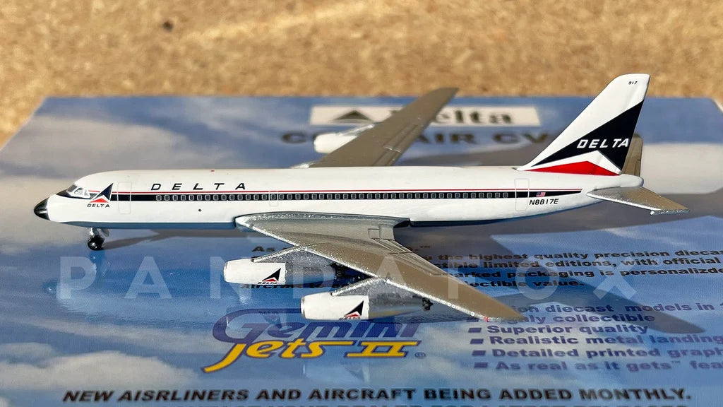 Convair 880 Delta Air Lines - 1/400 Scale Gemini Jets GJDAL505
