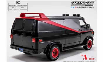 GMC Vandura Bespoke Coll The A-Team Resin Black 1/12 GreenLight GR12101